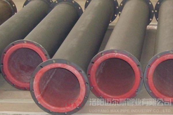 耐磨襯膠鋼管 耐磨襯膠鋼管